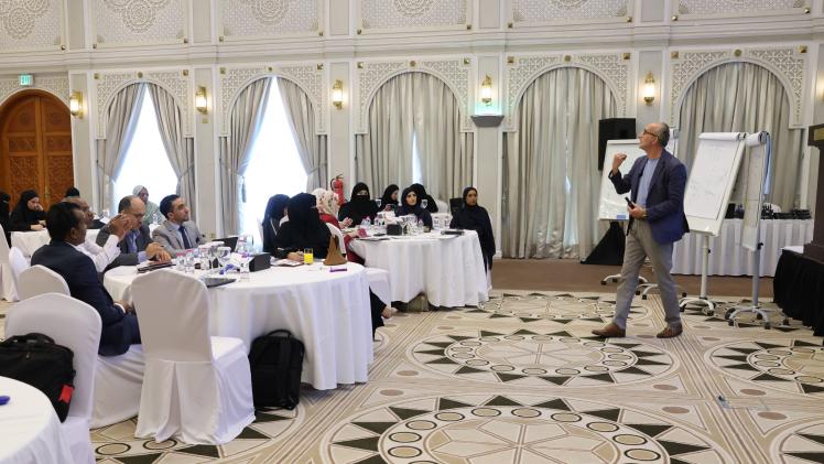 جانب من فعاليات الورشة