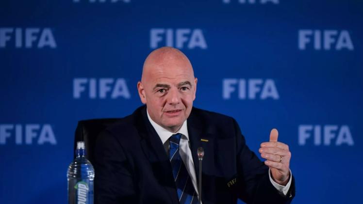 جياني انفانتينو رئيس الاتحاد الدولي لكرة القدم