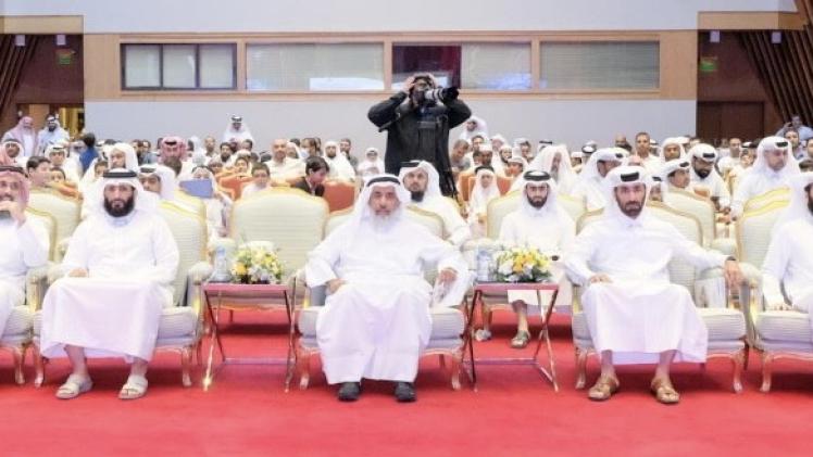 وزير الأوقاف خلال حضوره بحفل التكريم