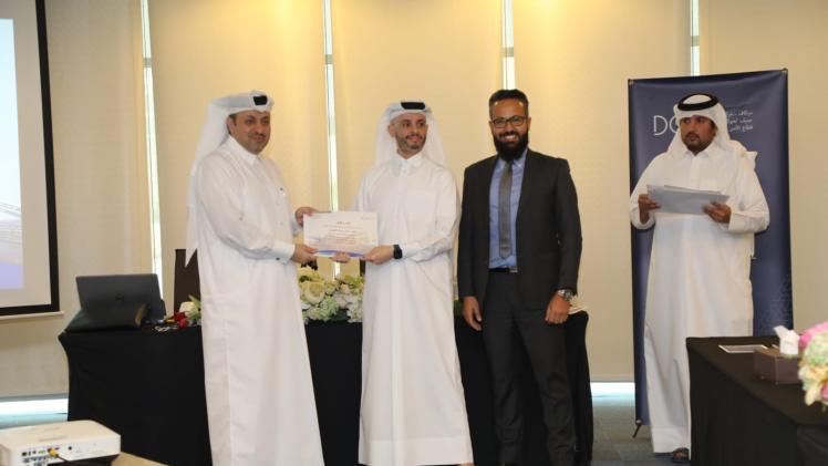 جانب من ختام الدورة التدريبية