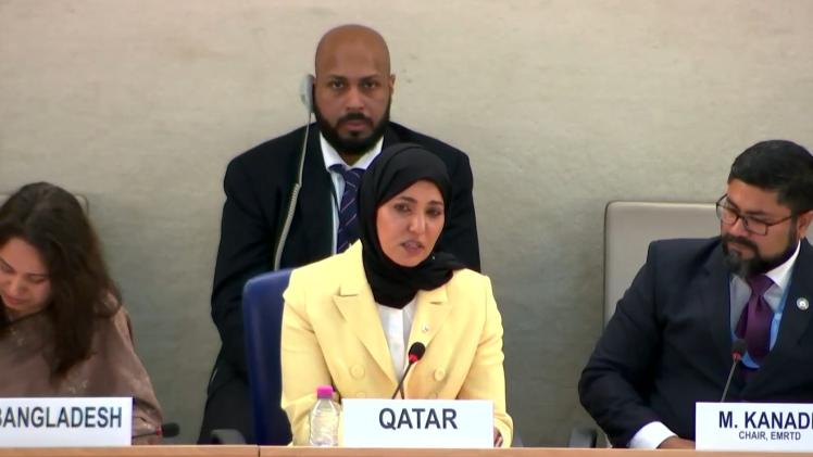 سعادة الدكتورة هند عبدالرحمن المفتاح المندوب الدائم لدولة قطر لدى الأمم المتحدة