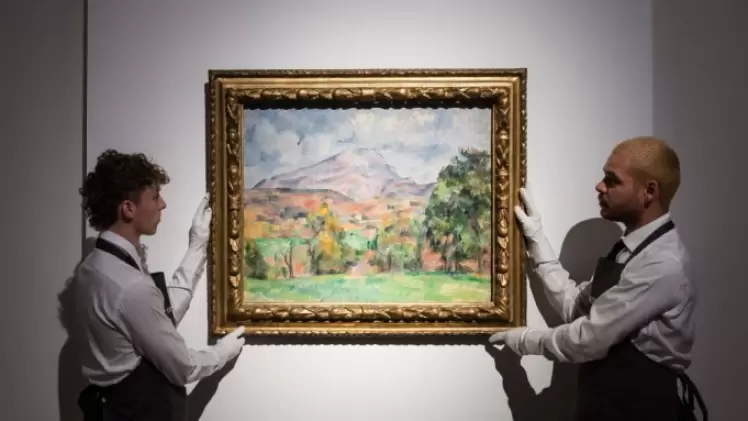 لوحة من ضمن مقتنيات بول آلن