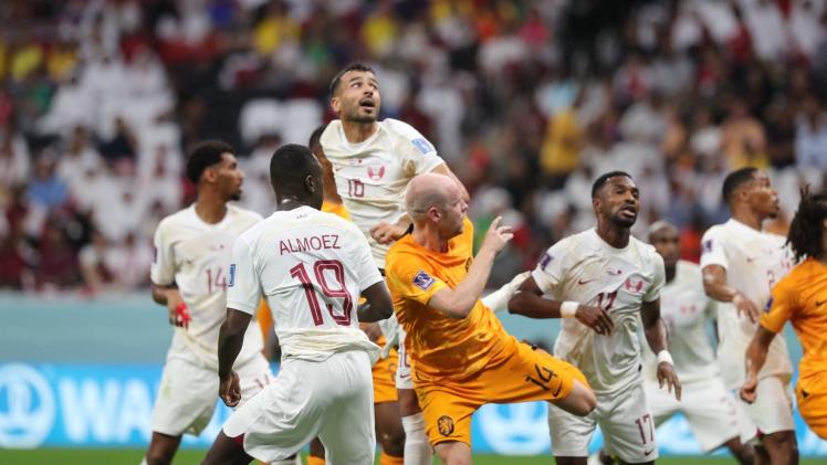 لقطة من المباراة