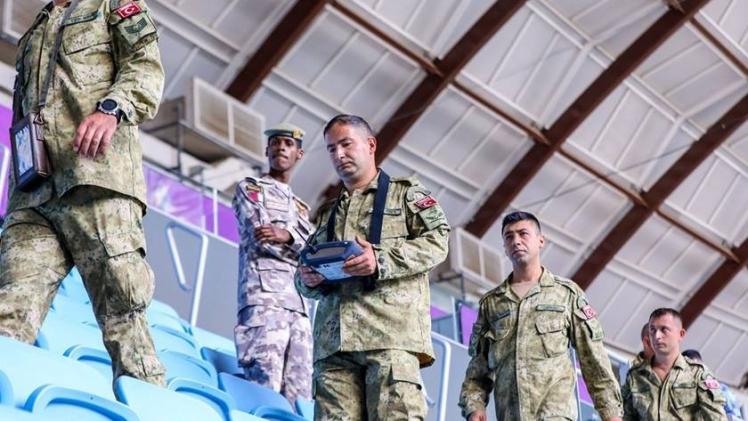 جانب من عملية المسح الأمني