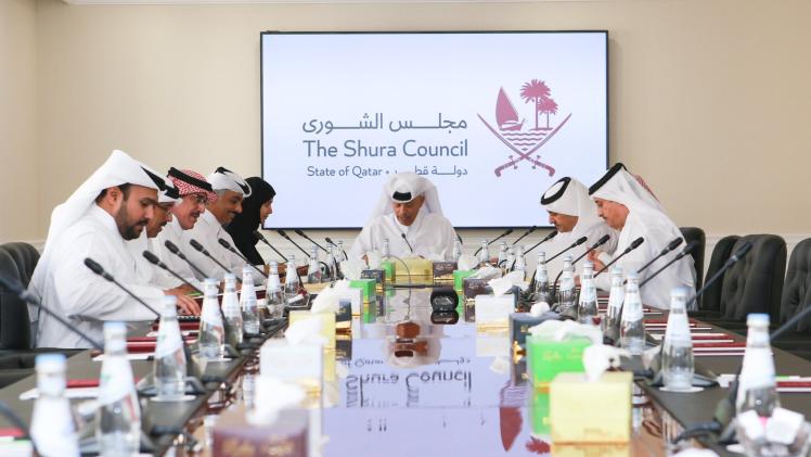 جانب من اجتماع مكتب المجلس