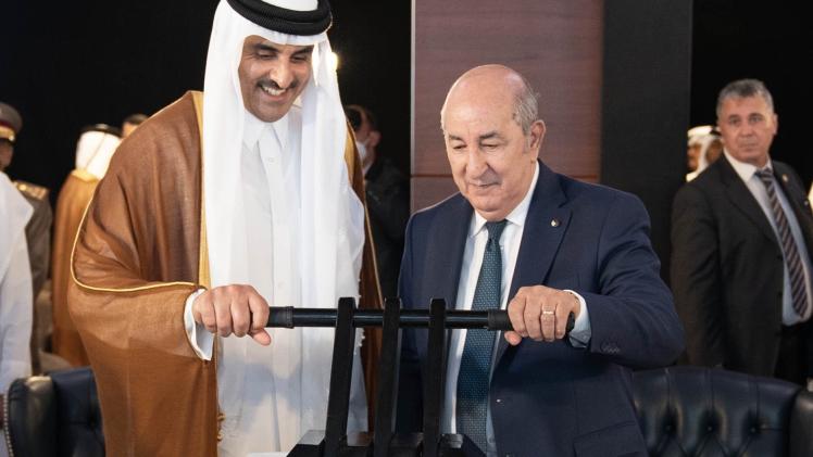 سمو الأمير والرئيس الجزائري