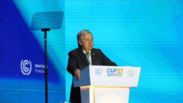 الأمين العام للأمم المتحدة أنطونيو غوتيريش