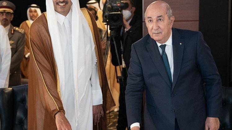 سمو الأمير والرئيس الجزائري