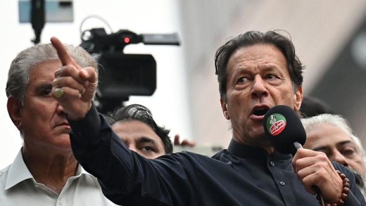 عمران خان رئيس الوزراء الباكستاني السابق