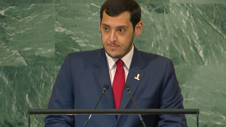 الشيخ عبدالرحمن بن عبدالعزيز آل ثاني سكرتير ثان في الوفد الدائم لدولة قطر