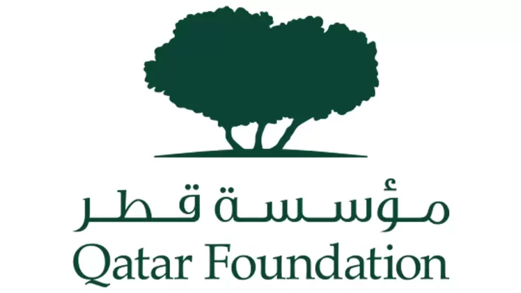 شعار مؤسسة قطر