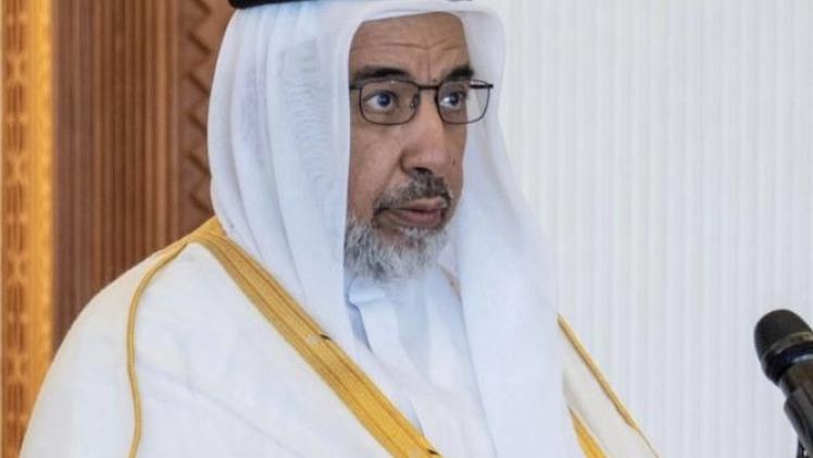 سعادة السيد غانم بن شاهين الغانم وزير الأوقاف والشؤون الإسلامية