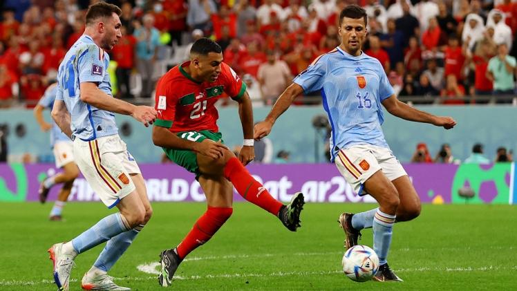 جانب من المباراة