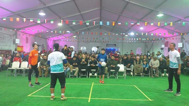 جانب من الفعاليات