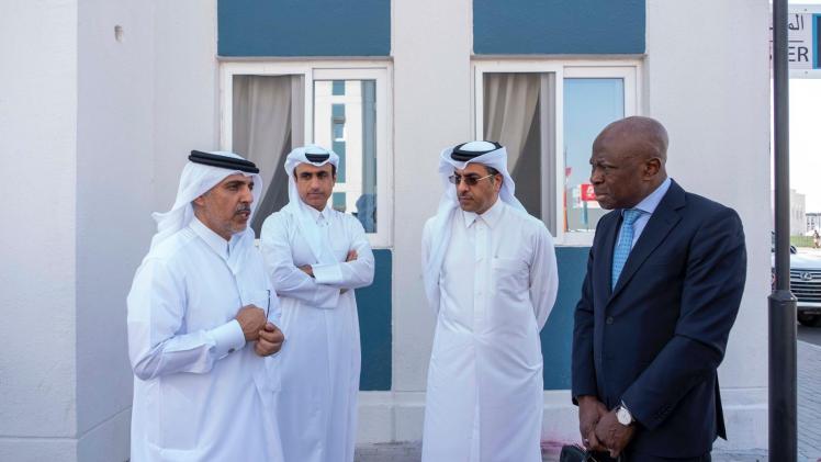 جانب من لقاء سعادة وزير العمل بمدير عام "العمل الدولية"