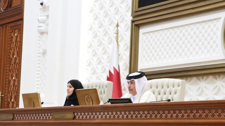 جانب من جلسة الشورى