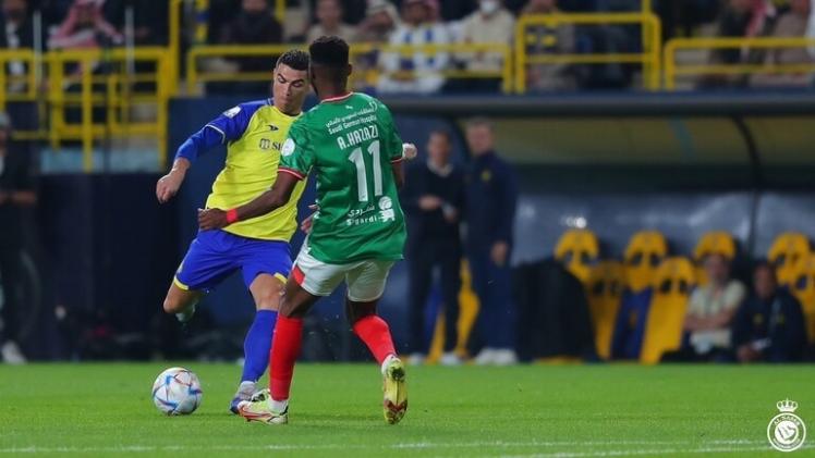 جانب من المباراة