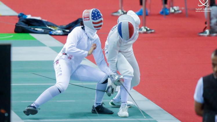 جانب من منافسات البطولة