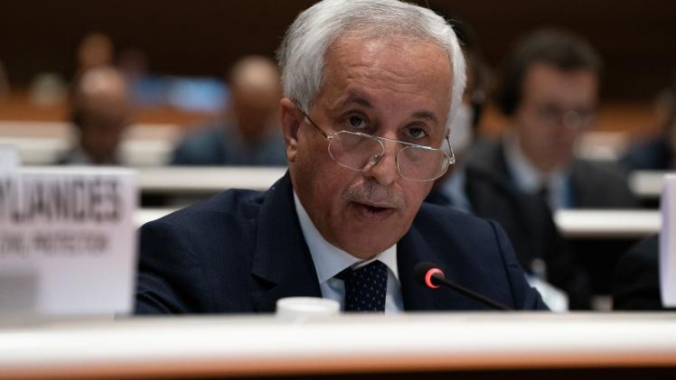 سعادة السيد سلطان بن سعد المريخي وزير الدولة للشؤون الخارجية