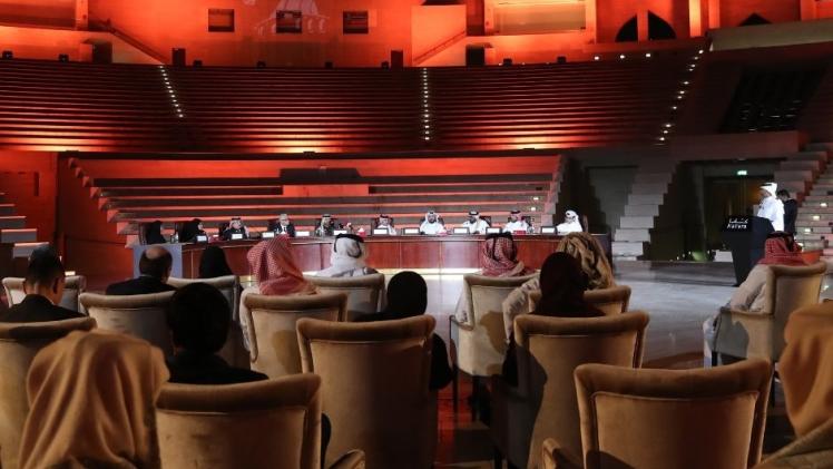 جانب من المؤتمر الصحفي