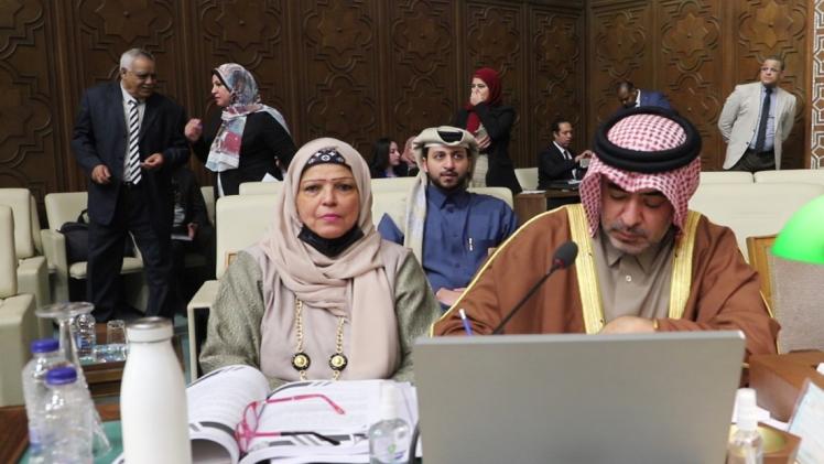 الوفد القطري المشارك في أعمال الجلسة العامة