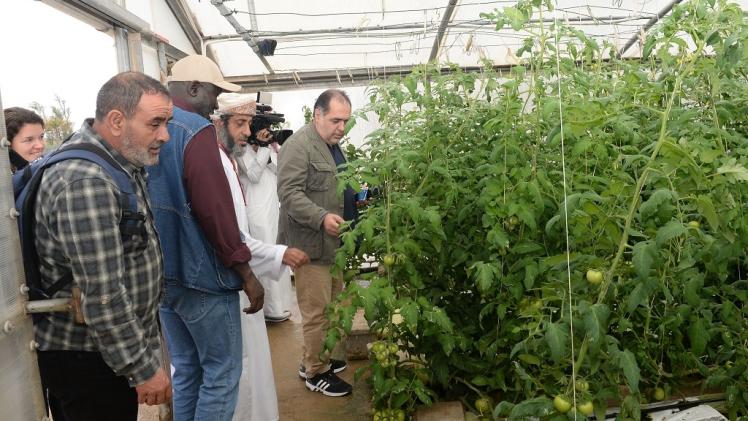 جانب من الزيارة الميدانية