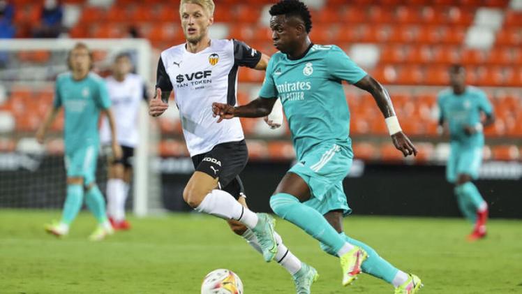 مباراة سابقة بين ريال مدريد وفالنسيا