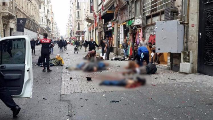 انفجار شارع الاستقلال (أرشيفية )