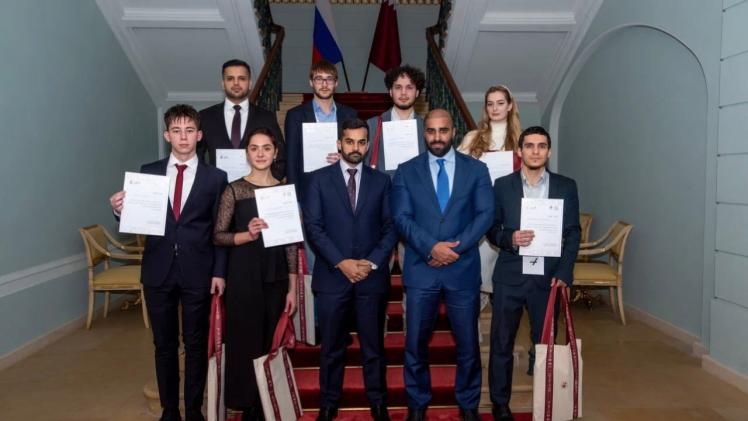 صورة جماعية في ختام الجائزة