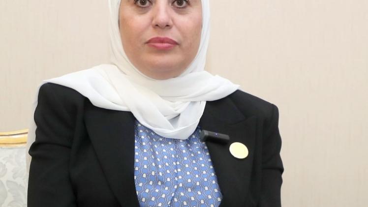سعادة السيدة وفاء بني مصطفى وزيرة التنمية الاجتماعية في المملكة الأردنية