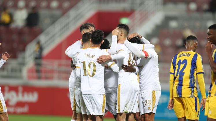 مباراة قطر والغرافة