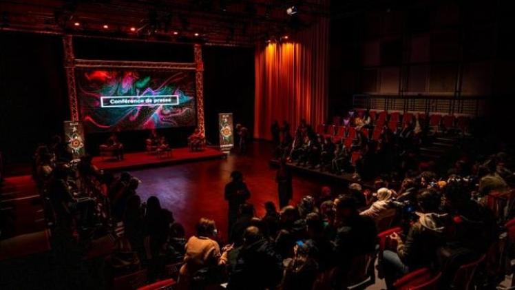 جانب من المؤتمر الصحفي