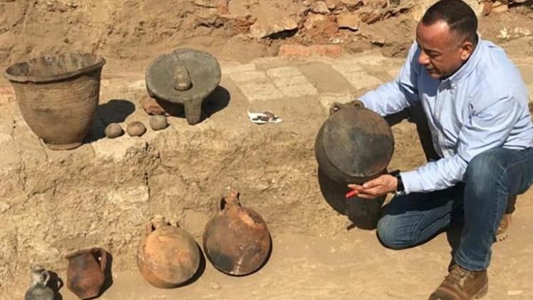 جانب من الاكتشافات الآثرية