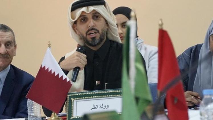 جانب من المشاركة القطرية في البرنامج