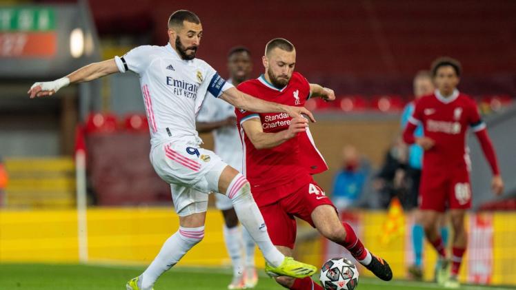مباراة سابقة بين ليفربول وريال مدريد