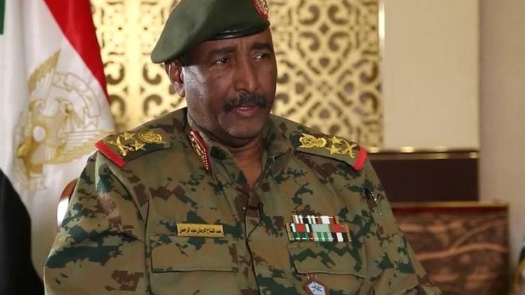 الفريق أول ركن عبدالفتاح البرهان رئيس مجلس السيادة الانتقالي في السودان