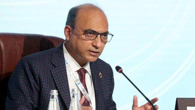 السيد بيلوف شودري الممثل الفني ورئيس برنامج الأمم المتحدة الإنمائي في الدوحة