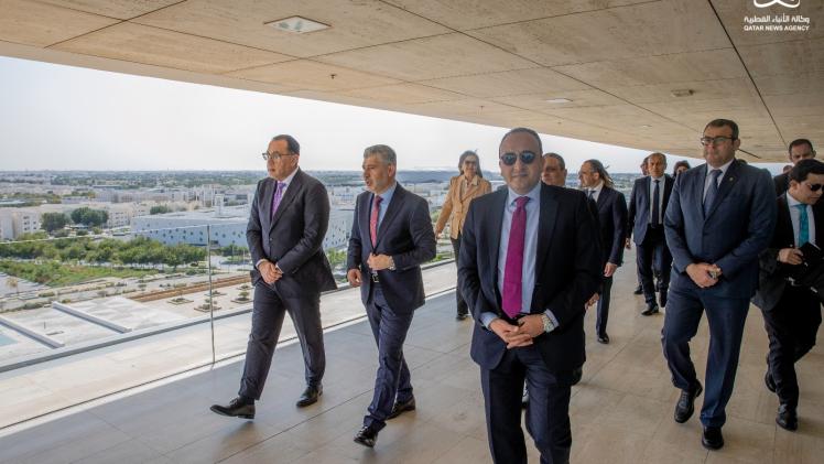 جانب من الزيارة