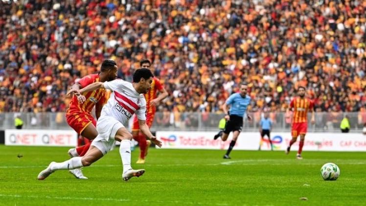 مباراة سابقة بين الترجي والزمالك