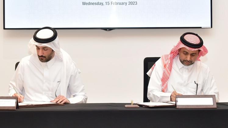 جانب من توقيع مذكرة التفاهم