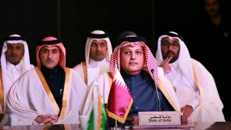 الوفد القطري برئاسة سعادة السيد محمد بن علي المناعي وزير الاتصالات وتكنولوجيا المعلومات