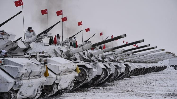 جانب من مناورات شتاء 2023