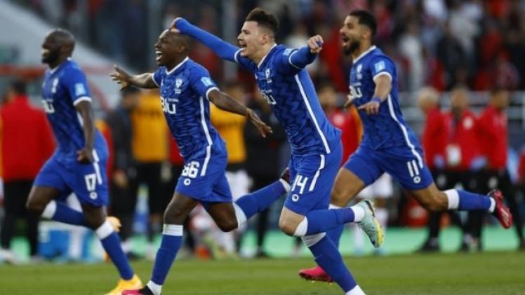 لاعبو الهلال السعودي "صورة أرشيفية"