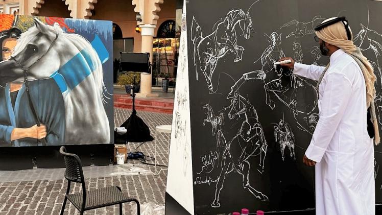 جانب من المسابقة