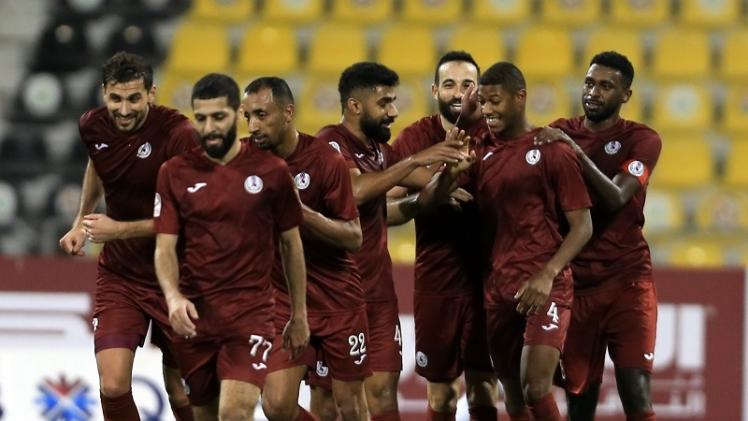 فرحة لاعبي المرخية