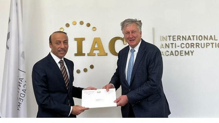 جانب من تسليم أوراق الاعتماد