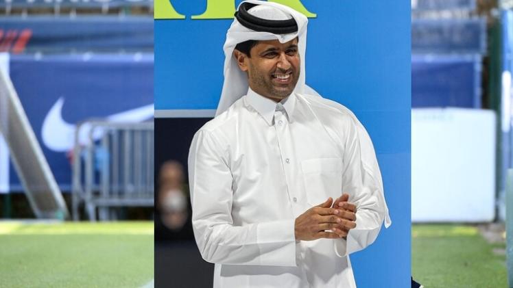 سعادة السيد ناصر بن غانم الخليفي رئيس الاتحاد القطري للتنس