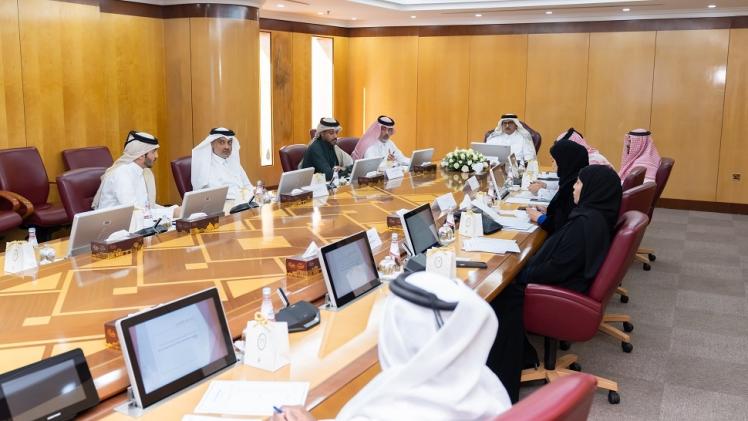 جانب من اجتماع لجنة قبول المحامين