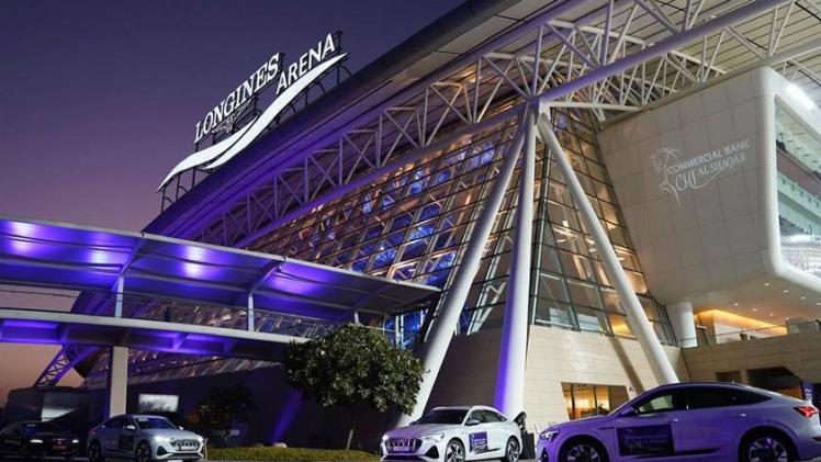 ميدان لونجين في الشقب الذي سيحتضن البطولة