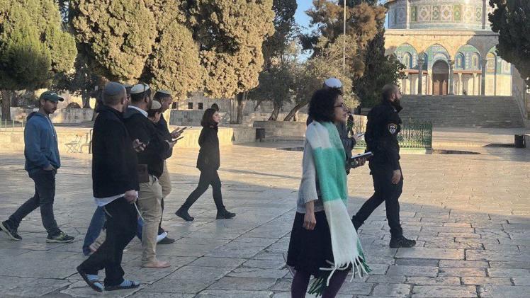 اقتحام متكرر للمسجد الأقصى